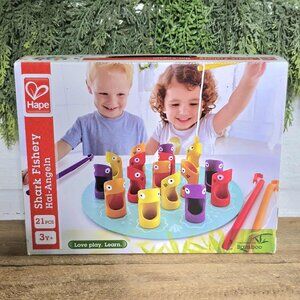 Hape Shark Fishery Kids Game Toy Made of Bamboo